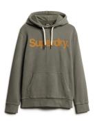 Classic Core Logo Hoodie Superdry Khaki