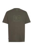 Flagline T-Shirt Makia Green