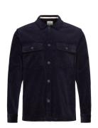 Akoscar Cord Overshirt Anerkjendt Navy