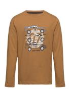 T-Shirt Ls Minymo Brown