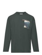 T-Shirt Ls En Fant Green