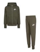 Ee-Fleece/Terry Set Nike Khaki