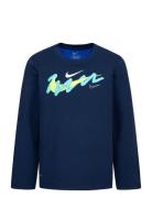 Nike Dri-Fit Swoosh Longsleeve Tee Nike Navy