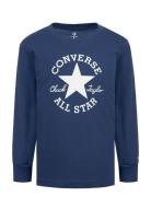 Converse Essentials Long Sleeve Tee Converse Navy