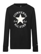 Converse Essentials Long Sleeve Tee Converse Black