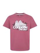 Converse Retro Sneaker Graphic Tee Converse Pink