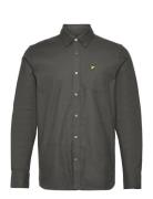 Plain Flannel Shirt Lyle & Scott Grey