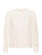 Katine Lace Blouse Kaffe White