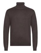 Mélange Roll Neck Knit Lindbergh Brown