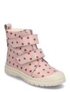 Boots - Flat - With Velcro ANGULUS Pink