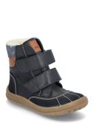 Boots - Flat - With Velcro ANGULUS Navy