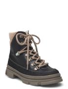 Boots - Flat - With Laces ANGULUS Black