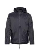 Padded Nylon Jacket Rains Navy