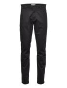 Luca Slim Twill Chino Pants - Gots/ Knowledge Cotton Apparel Black