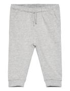 Cotton Jogger-Style Trousers Mango Grey