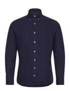 Ess Gmt Dyed Oxford Hackett London Navy