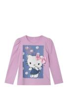 Nmfananas Hellokitty Ls Top Vde Name It Purple