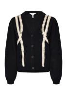 Objulla Knit L/S Re Cardigan 134 Object Black