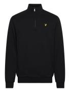 Loopback Quarter Zip Sweat Lyle & Scott Black