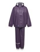 Pu Rain W. Susp. Recycled Mikk-line Purple