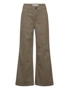 Izzasy Mid Waist Trousers Sofie Schnoor Young Khaki