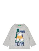 T-Shirt L/S United Colors Of Benetton Grey