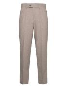 Flannel Wool Blend Formal Pant Lindbergh Beige