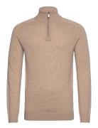 Bs Pelle Regular Fit Knitwear Bruun & Stengade Beige