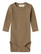 Nbmhalli Ls Slim Body Lil Lil'Atelier Brown