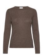 Basic Sweater Loose Tension Davida Cashmere Brown