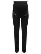 Olmdaphne Hw Zip Legging Pnt Only Maternity Black