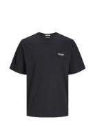 Jormykonos Geo Back Tee Ss Crew Neck Ln Jack & J S Black