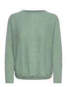 Curved Sweater Davida Cashmere Green