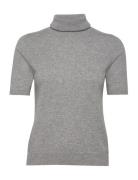 Turtleneck T-Shirt Davida Cashmere Grey