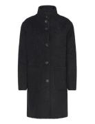 Ferddysz Wool Coat Saint Tropez Black