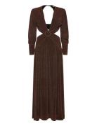 Mabel Maxi Dress Love Lolita Brown