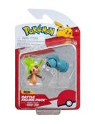 Pokemon Battle Figure Chespin And Beldum Proxy Patterned