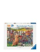 Cute Dogs In The Garden 500P Ravensburger Patterned