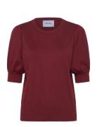 Liva Strik T-Shirt Minus Burgundy