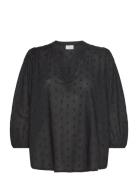 Kajollia Blouse Kaffe Black