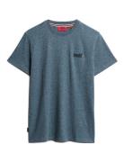 Essential Logo Emb Tee Superdry Blue