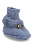 Wool Footies Mikk-line Blue