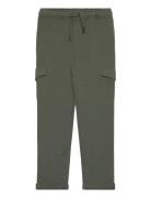 Cotton Jogger Cargo Pants Mango Green