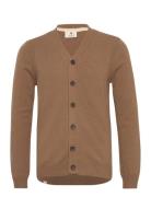 Aksvend Lambswool Cardigan Anerkjendt Brown