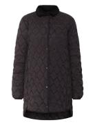 Betina Wns Parka Didriksons Black