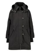 Anita Wns Parka Didriksons Black