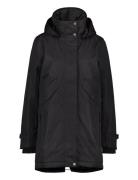 Indra Wns Parka Didriksons Black