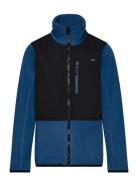 Carson Fleece Jacket ZigZag Blue