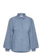 Kahermine Shirt Kaffe Blue