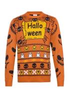 Halloween Spider O-Neck Sweat Lindbergh Orange